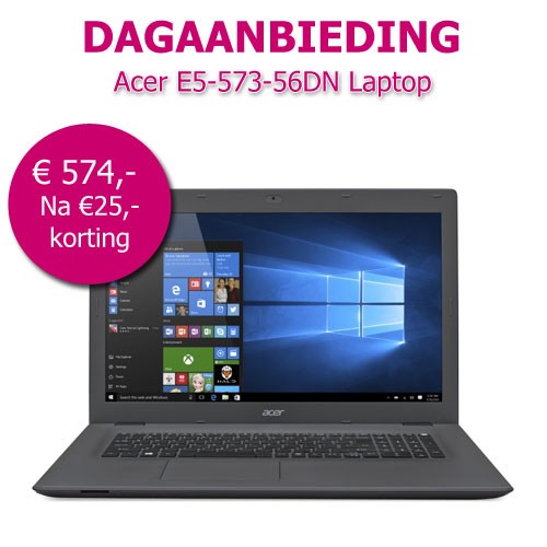 Internetshop.nl - Acer E5-573-56DN Laptop