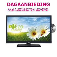 Internetshop.nl - Akai ALED1912TBK LED-DVD combinatie Internetshop.nl - Akai ALED1912TBK LED-DVD combinatie