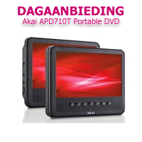 Internetshop.nl - Akai APD710T Portable DVD