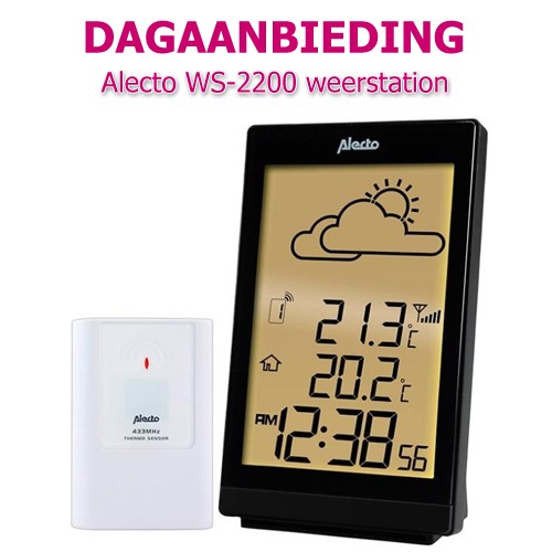 Internetshop.nl - Alecto WS-2200 Weerstation