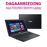 Internetshop.nl - Asus F551MAV-SX347H Laptop