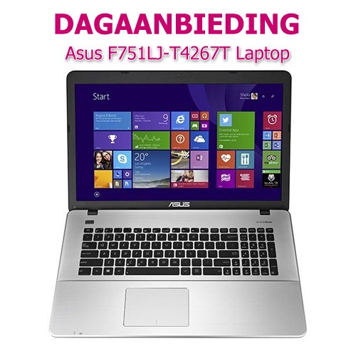 Internetshop.nl - Asus F751LJ-T4267T Laptop