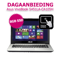 Internetshop.nl - Asus VivoBook S451LA-CA105H Notebook Internetshop.nl - Asus VivoBook S451LA-CA105H Notebook