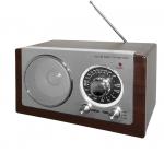 Internetshop.nl - Basic Wooden Retro Radio AM/FM