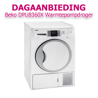 Internetshop.nl - Beko DPU8360X  Warmtepompdroger