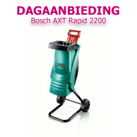 Internetshop.nl - Bosch AXT Rapid 2200 Hakselaar Internetshop.nl - Bosch AXT Rapid 2200 Hakselaar