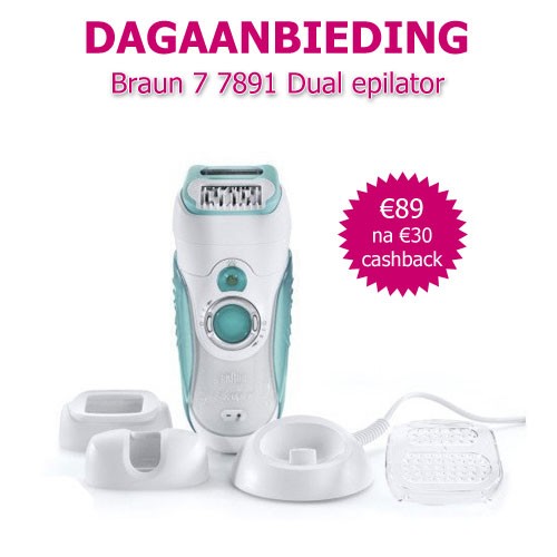 Internetshop.nl - Braun 7 7891 Dual Epilator