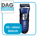 Internetshop.nl - Braun B380-3 Wet & Dry + 30,- euro retour Braun