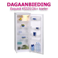 Internetshop.nl - Exquisit KS320/2A+ koeler Internetshop.nl - Exquisit KS320/2A+ koeler