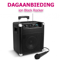 Internetshop.nl - Ion Block rocker Bluetooth M5 Draagbaar luidsprekersysteem