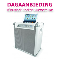 Internetshop.nl - ION Block Rocker Bluetooth wit