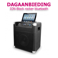 Internetshop.nl - ION Blockrocker bluetooth Draagbaar geluidssysteem
