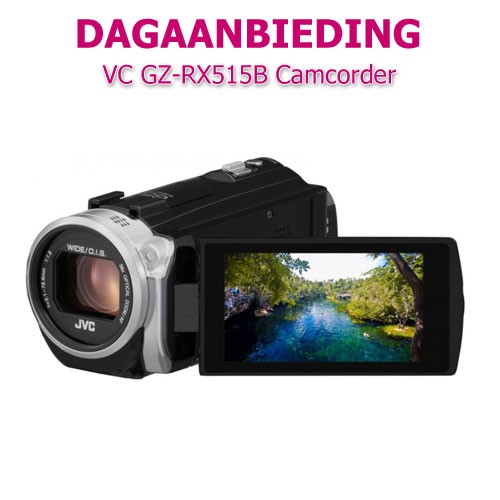 Internetshop.nl - JVC GZ-RX515B Camcorder