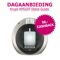 Internetshop.nl - Krups KP510T Dolce Gusto (50,- cashback)