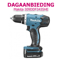 Internetshop.nl - Makita 309DDF343SHE