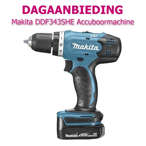 Internetshop.nl - Makita DDF343SHE Accuboormachine