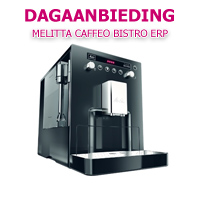 Internetshop.nl - Melitta Caffeo Bistro ERP ZWART Espresso Apparaat