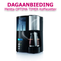Internetshop.nl - Melitta OPTIMA TIMER Koffiezetter