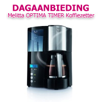 Internetshop.nl - Melitta OPTIMA TIMER Koffiezetter Internetshop.nl - Melitta OPTIMA TIMER Koffiezetter