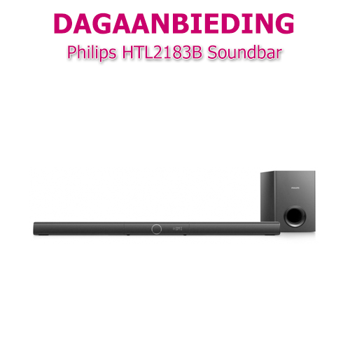 Internetshop.nl - Philips HTL2183B Soundbar