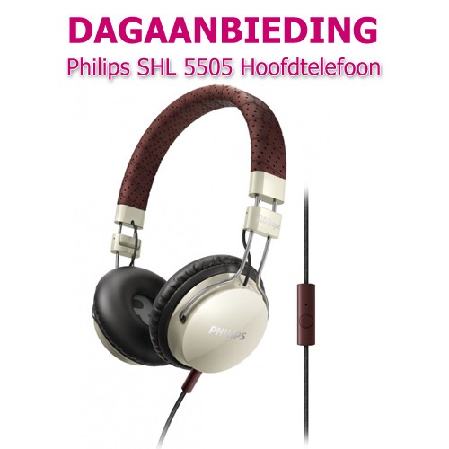 Internetshop.nl - Philips SHL 5505 Hoofdtelefoon