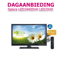 Internetshop.nl - Salora LED1940DVX LED/DVD combinatie Internetshop.nl - Salora LED1940DVX LED/DVD combinatie