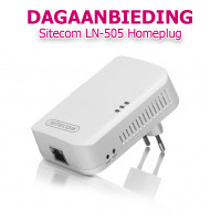 Internetshop.nl - Sitecom LN-505 Homeplug Internetshop.nl - Sitecom LN-505 Homeplug