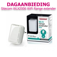 Internetshop.nl - Sitecom WLX2006 WiFi Range extender Internetshop.nl - Sitecom WLX2006 WiFi Range extender