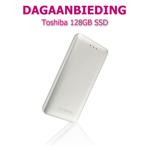 Internetshop.nl - Toshiba Canvio Aeromobile 128GB SSD Harde Schijf
