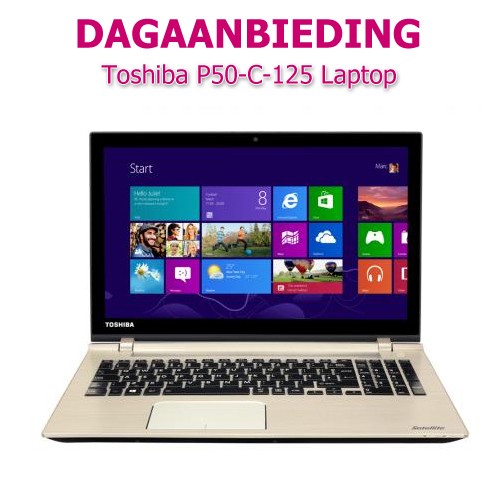 Internetshop.nl - Toshiba P50-C-125 Laptop