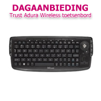Internetshop.nl - Trust Adura Wireless Multimedia Toetsenbord