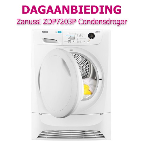 Internetshop.nl - Zanussi ZDP7203P Condensdroger