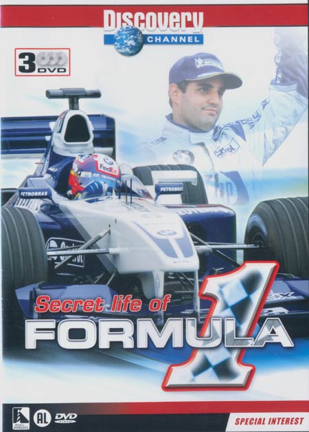 Just 24/7 - Secret Life of Formula 1 DVD box Just 24/7 - Secret Life of Formula 1 DVD box