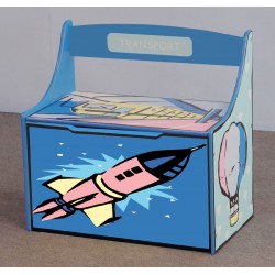 One Time Deal Kids - Houten Bank/opbergkist Met Rugleuning. One Time Deal Kids - Houten Bank/opbergkist Met Rugleuning.
