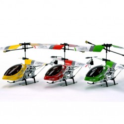 One Time Deal Kids - V-max 3 Channel Mini Rc Electrische Indoor Helicopter Met Led-verlichting En Frame Van Metaal (Gemengde Kleuren) One Time Deal Kids - V-max 3 Channel Mini Rc Electrische Indoor Helicopter Met Led-verlichting En Frame Van Metaal (Gemengde Kleuren)