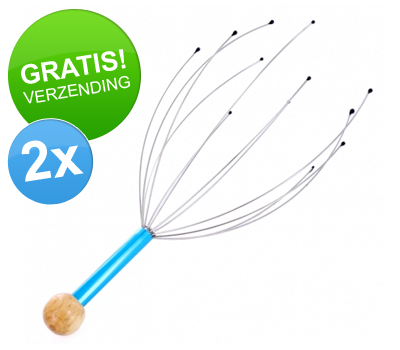Koopjessite - 2 x Hoofdhuid massage spin Koopjessite - 2 x Hoofdhuid massage spin