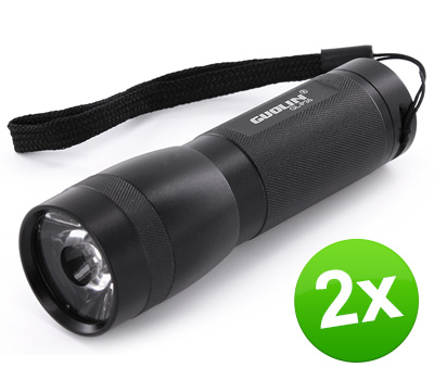 Koopjessite - 2x LED-zaklamp (120 lumen - 3W) Koopjessite - 2x LED-zaklamp (120 lumen - 3W)