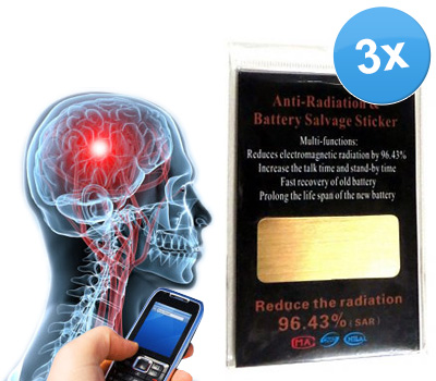Koopjessite - 3x Anti Radiation Chip Koopjessite - 3x Anti Radiation Chip