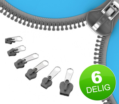 Koopjessite - 6-delige Rits Reparatieset Koopjessite - 6-delige Rits Reparatieset