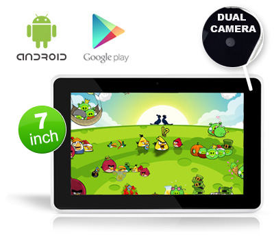 Koopjessite - 7 INCH HD TABLET MET QUAD CORE EN 8 GB