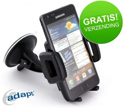 Koopjessite - Adapt - Universele auto houder met zuignap Koopjessite - Adapt - Universele auto houder met zuignap