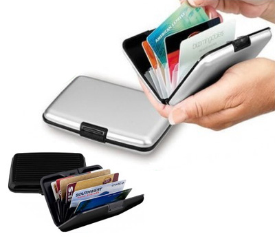 Koopjessite - Alu Wallet - In diverse kleuren en twee uitvoeringen Koopjessite - Alu Wallet - In diverse kleuren en twee uitvoeringen