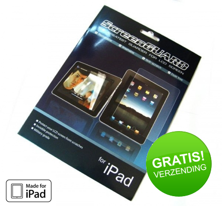 Koopjessite - Apple iPad Screen Protector Koopjessite - Apple iPad Screen Protector