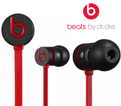 Koopjessite - Beats by Dr. Dre iBeats In-Ear Headphones Black/Red