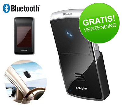 Koopjessite - Bluetooth Carkit SOLAR MBF-100 Koopjessite - Bluetooth Carkit SOLAR MBF-100