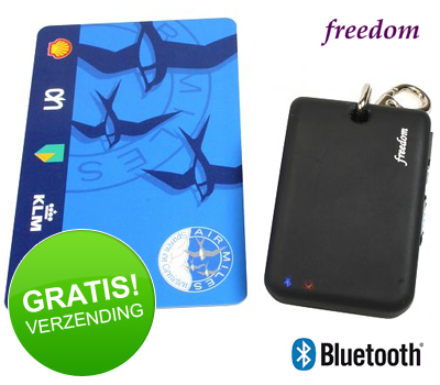 Koopjessite - Bluetooth GPS ontvanger Freedom Keychain 2000 (51 kanaals)