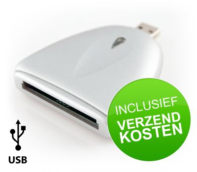 Koopjessite - Compact Flash Geheugenkaartlezer (USB)
