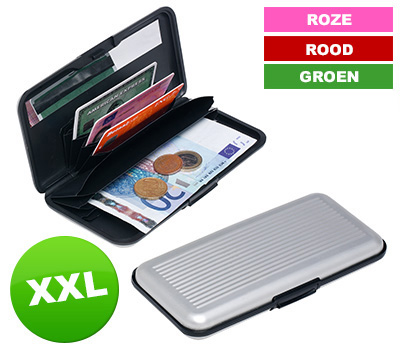 Koopjessite - De vernieuwde Aluminium Wallet XXL