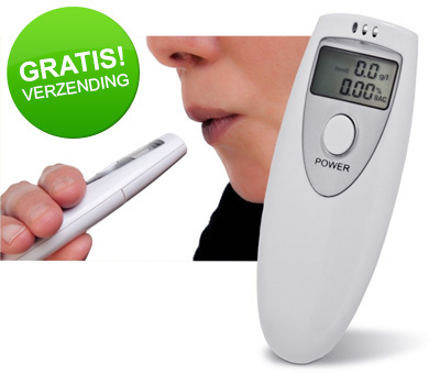 Koopjessite - Digitale alcoholtester