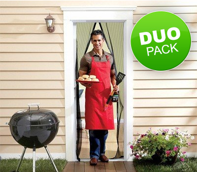 Koopjessite - Duo pack: Miracle Door - Hou insecten buiten! Koopjessite - Duo pack: Miracle Door - Hou insecten buiten!